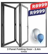 3 Panel Folding Door 2.4m 157836