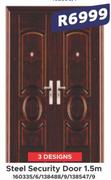Steel Security Door 1.5m 160335/6/138488/9/138547/9