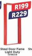 Steel Door Frame (Light duty) 137867/8