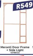 Meranti Door Frame + Side Light 137861/2