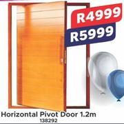 Horizontal Pivot Door 1.2m 138292