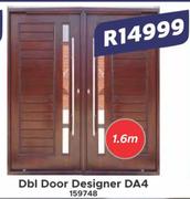 1.6m Double Door Designer DA4 159748