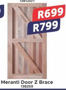 Meranti Door Z Brace 138259