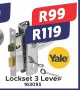 Yale 3 Lever Lockset 163085