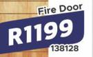 Okume Fire Door 138128