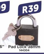 Pad Lock 38mm 144304