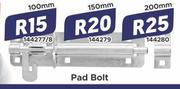 Pad Bolt 200mm 144280