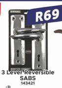 3 Lever Reversible SABS 143421