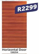 Horizontal Door 138254