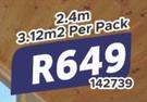 Knotty Pine Ceiling 2.4m 3.12 Sqm 142739-Per Pack