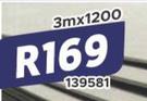 4mm Fibre Cement Board  3m x 1200 139581