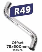 Offset 75 x 600mm 144075