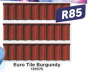 Euro Tile Burgundy 139575