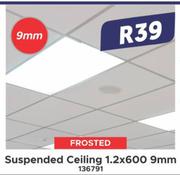 9mm Frosted Suspended Ceiling 1.2 x 600 136791