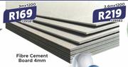 4mm Fibre Cement Board  3m x 1200 139581