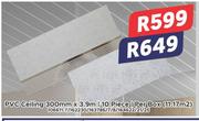 PVC Ceiling 300mm x 3.9m-10 Piece Per Box 