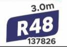 Double Curtain Track 3.0m 137826