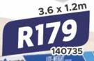 Rhino Ceiling Board 6.4mm 3.6 x 1.2m 140735