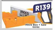 Ingco Mitre Box + Saw 155192