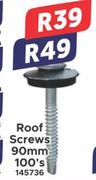 Roof Screws 90mm 100's 145736