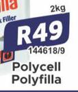 Polycell Polyfilla 144618/9-2Kg