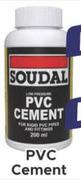 Soudal PVC Cement 137418-200ml