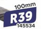 Bitumen Tape 2.5m 100mm 145534