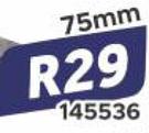 Bitumen Tape 2.5m 75mm 145536