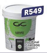 GC Final Coat 156654-7-20L