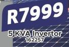 5 KVA Invertor 162257