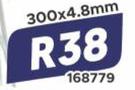 Cable Ties 100's 300 x 4.8mm 168779