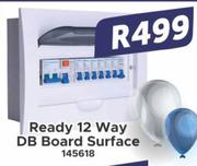 Ready 12 Way DB Board Surface 145618