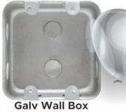 Galv Wall Box 50 x 100 149018