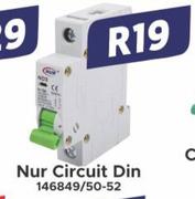 Nur Circuit Din 146849/50-52