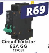 Circuit Isolator 63A GG 137031