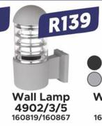 Wall Lamp 4902/3/5 160819/160867