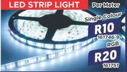 LED Strip Light Single Colour 161746-9-Per M
