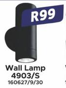 Wall Lamp 4903/S 160627/9/30