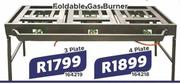 Foldable Gas Burner 3 Plate 164219