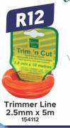 Trimmer Line 2.5mm x 5m 154112