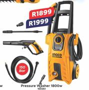 Ingco Pressure Washer 1800W 169361