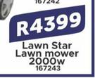 Lawnstar Lawn Mower 2000W 167243