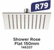 Shower Rose Flat 150mm 146337