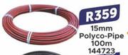 15mm Polyco Pipe 100m 144723