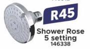 Shower Rose 5 Setting 146338