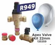 Apex Valve Kit 22mm 135359