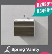 Spring Vanity
