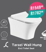 Tarazi Wall Hung Excl Toilet Seat