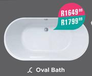 Oval Bath