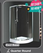 Quarter Round Shower Excl Base